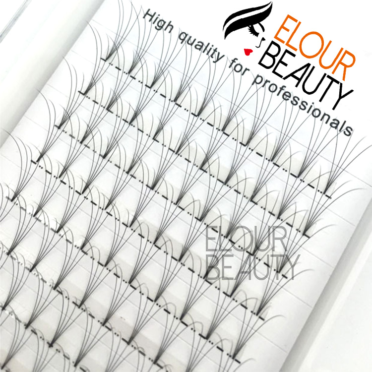 Pre-made volume fans 2D-10D eyelash extension bulk production manufacturer China EL73